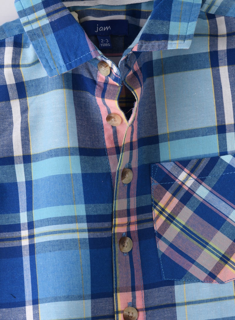 JAM Mini Man Style: Boys' Classic Cotton Shirt Timeless Comfort & Everyday Versatility  - Image 3