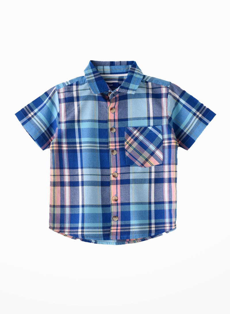 JAM Mini Man Style: Boys' Classic Cotton Shirt Timeless Comfort & Everyday Versatility  - Image 1