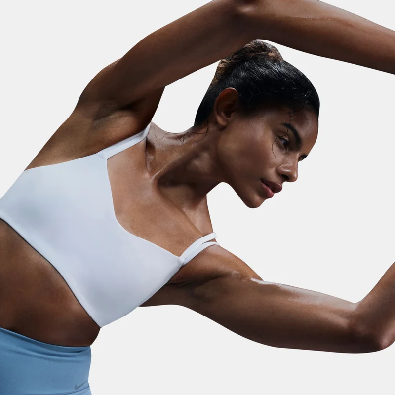 Nike Women's Zenvy Dri-FIT Strappy Light-Support Training Sports Bra