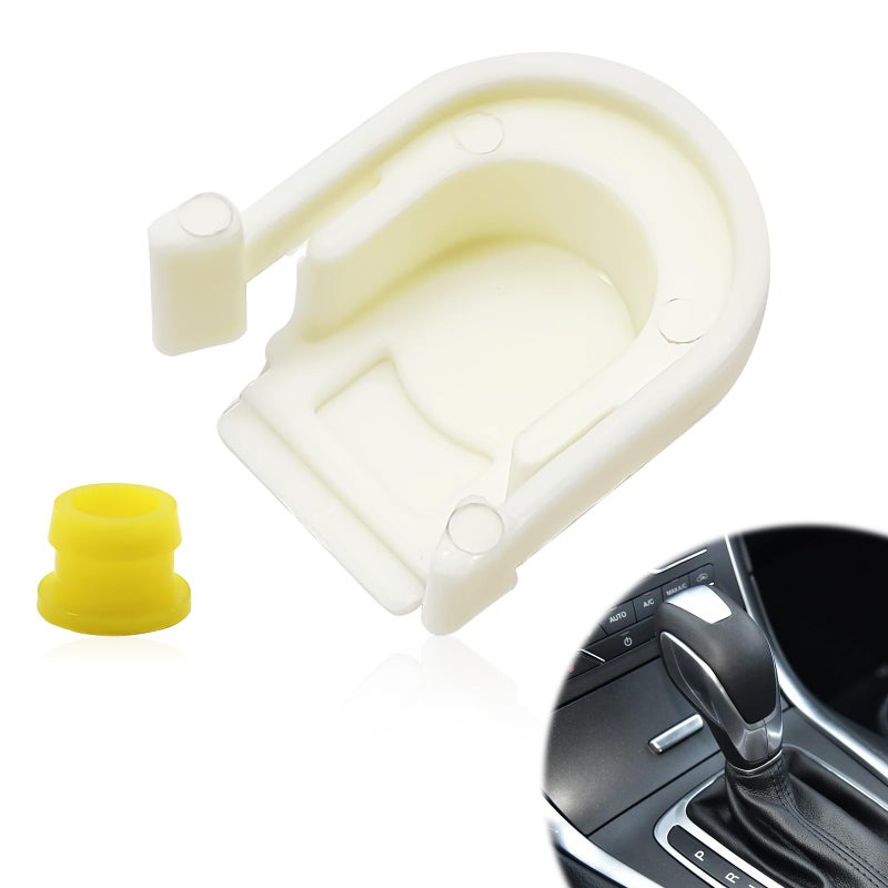 NOTISH Transmission Shifter Bushing Set Shifter Cable Bushing and Cap Compatible with Ford Edge 1518 Fusion 1316 Escape 1319 Transit Connect 1321 CMax 1318 Replace KV6Z7K340A DG9Z7S004A