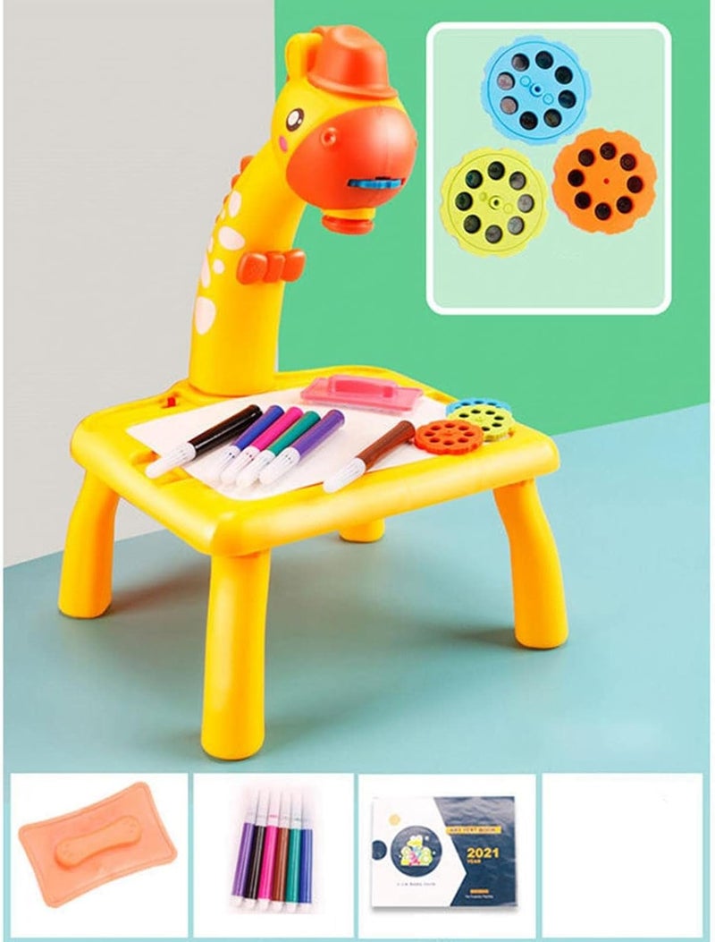 klarako Drawing Projector for KidsChildren Projection Drawing Board, Trace and Draw Projector Toy, Improve Creativity Imagination, Christmas Learning Games for Kids Ages (I) - Image 3