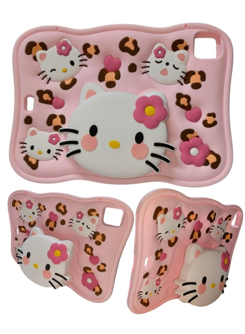 Case for iPad Pro 11 Inch 3D Silicone Cartoon Case (2022/2021, 4th/3rd Generation), iPad Pro 11 Inch Cover,iPad Air 5 2022 / iPad Air 4 2020 10.9 Inch Case, Cute, Stand Function, Silicone case Case, Cover, Shock-Absorption - Image 3