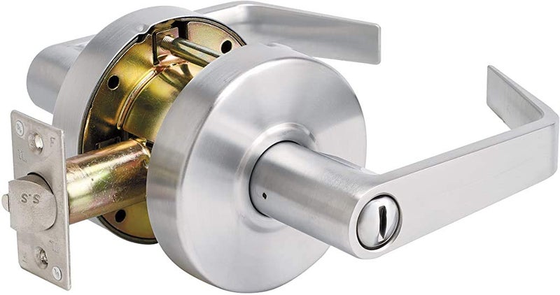 Master Lock Privacy Door Lock Commercial Lever Style Handle Brushed Chrome SLCHPV26D