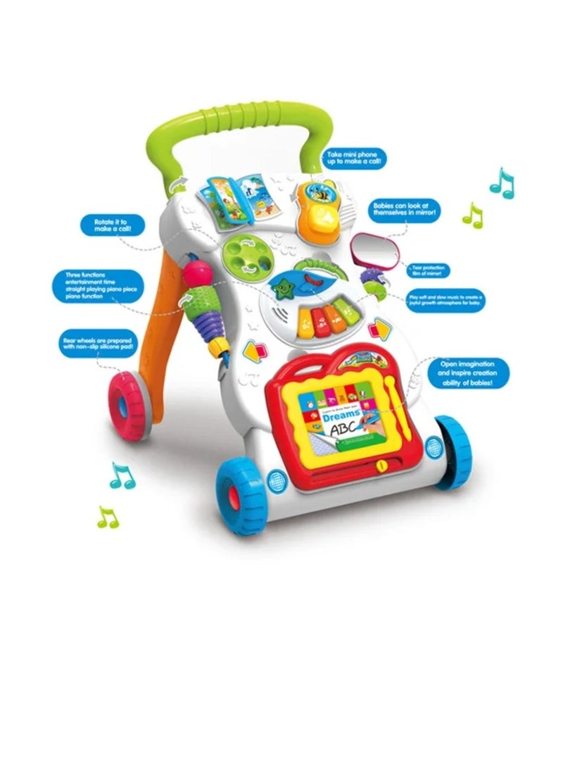 Baby walker toy with music and lights - Image 2