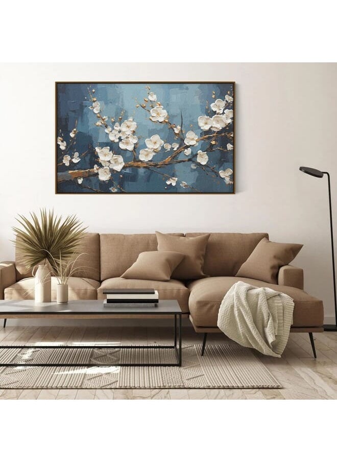 Home Gallery - Abstract Framed Portrait Of Colorful Trees - Image 1