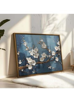 Abstract Framed Portrait Of Colorful Trees