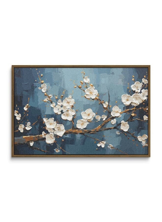 Home Gallery - Abstract Framed Portrait Of Colorful Trees - Image 1