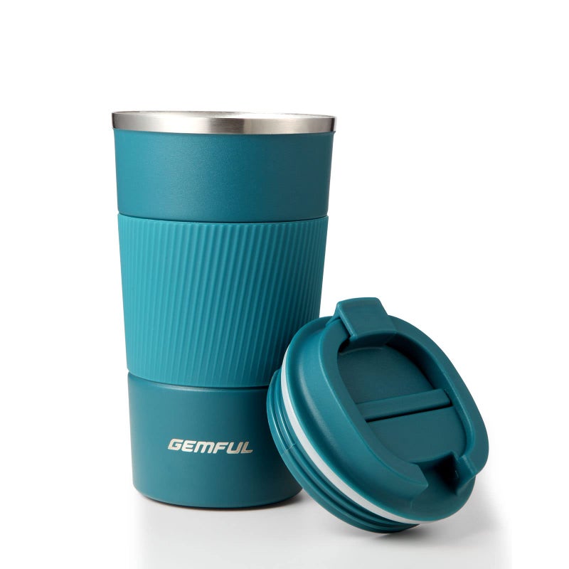 GEMFUL Travel Coffee Mug Insulated Tumbler Cups for Cold and Hot Drinks 17oz - Image 1