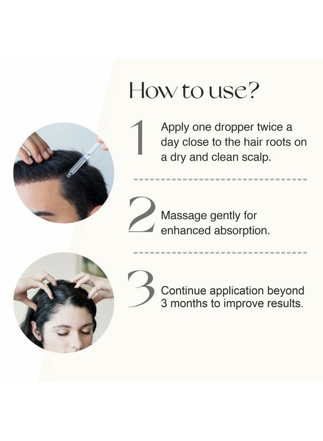 NOURISH MANTRA Advanced Hair Growth Serum/For Women & Men/Made With Redensyl Anagain Procapil & Rice Water/For Hair Fall/Hair Thinning & For All Hair Types (50 Ml) - Image 5