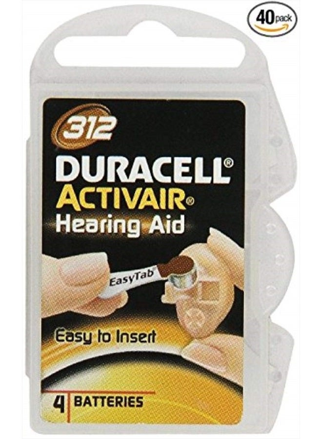 Duracell بطاريات سماعات الأذن دوراسيل حجم 312 عبوة 40 بطارية - Image 2