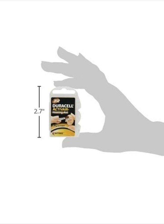 Duracell بطاريات سماعات الأذن دوراسيل حجم 312 عبوة 40 بطارية - Image 3