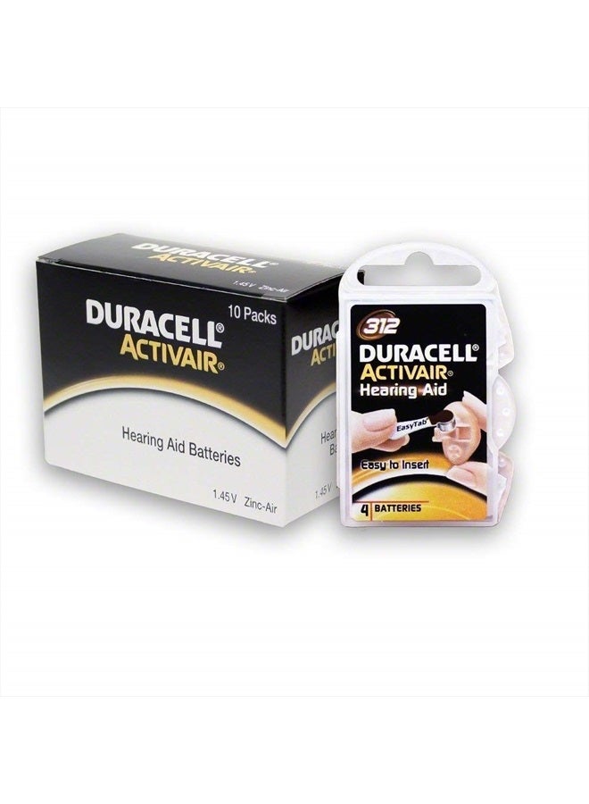 Duracell بطاريات سماعات الأذن دوراسيل حجم 312 عبوة 40 بطارية - Image 1