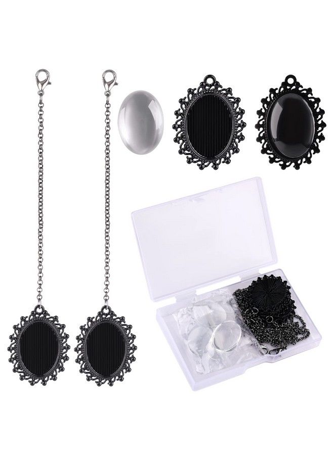 KINBOM 5Pcs Graduation Cap Tassel Memorial Photo Charms For Wedding Bouquet Diy Memorial Photo Chain Pendant For Cap And Gown Ceremony (Black) - Image 1