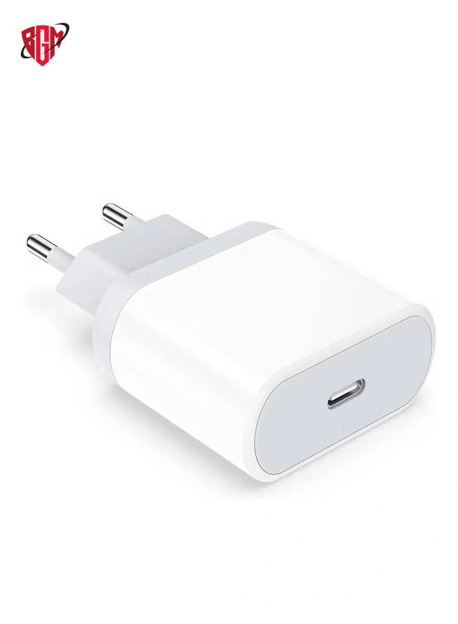 BGM 20W Fast USB C Travel Charger Plug Adaptor for iPhone 14/14 Plus/14 Pro/14 Pro Max/13 12 11 SE XR XS Max X, Galaxy, - Image 1
