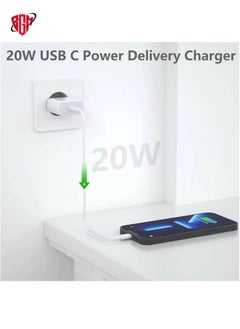 BGM 20W Fast USB C Travel Charger Plug Adaptor for iPhone 14/14 Plus/14 Pro/14 Pro Max/13 12 11 SE XR XS Max X, Galaxy,  - Image 2