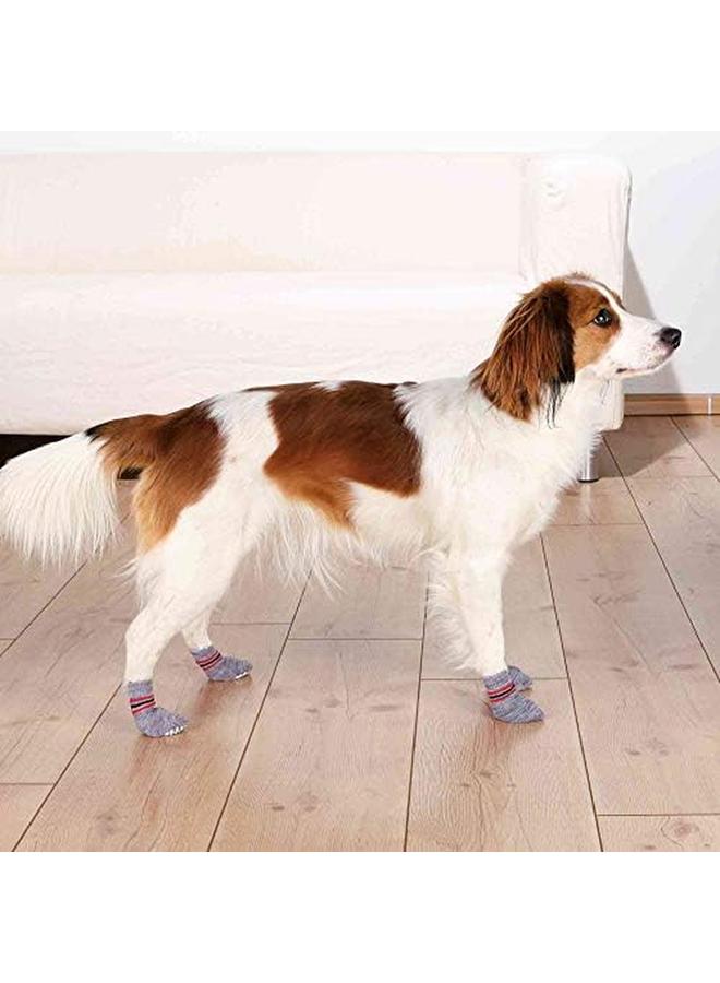 Trixie Anti Slip Dog Socks L Xl Grey - Image 3