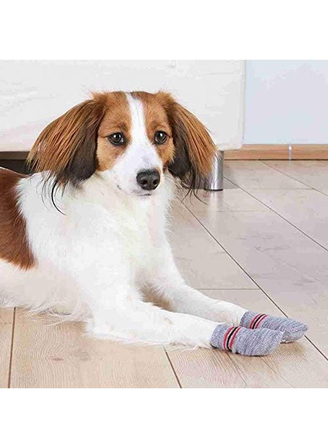 Trixie Anti Slip Dog Socks L Xl Grey - Image 2