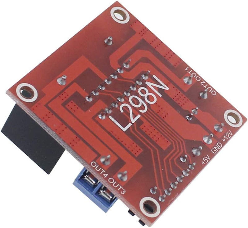 AiTrip 4 PACK L298N Motor Drive Controller Board DC Dual H-Bridge Robot Stepper Motor Control and Drives Module for Arduino Smart Car Power Compatible with Arduino UNO MEGA R3 Mega2560 - Image 4
