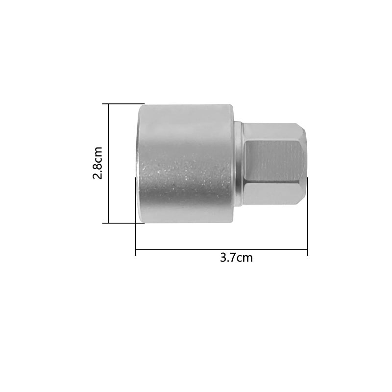 Security Wheel Lock Nut Key 319 Anti Theft Screw Socket Wrench Tool Replacement - Image 5