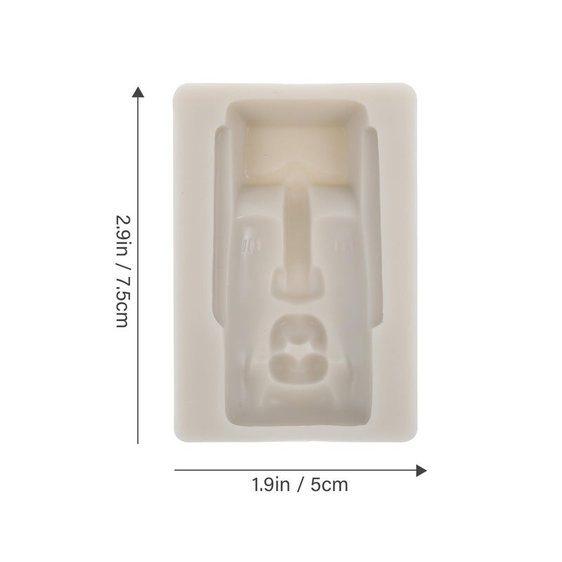 Moai Silicone Chocolate Mold Flexible Candy Making Mold For Easter Cake DIY - Image 3