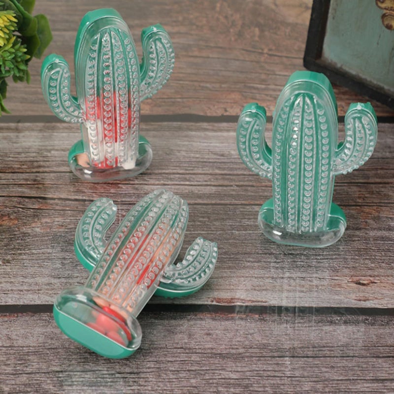 Green Cactus Reusable Plastic Candy Containers 12 Pack Party Favor Boxes For Festival Decoration - Image 5