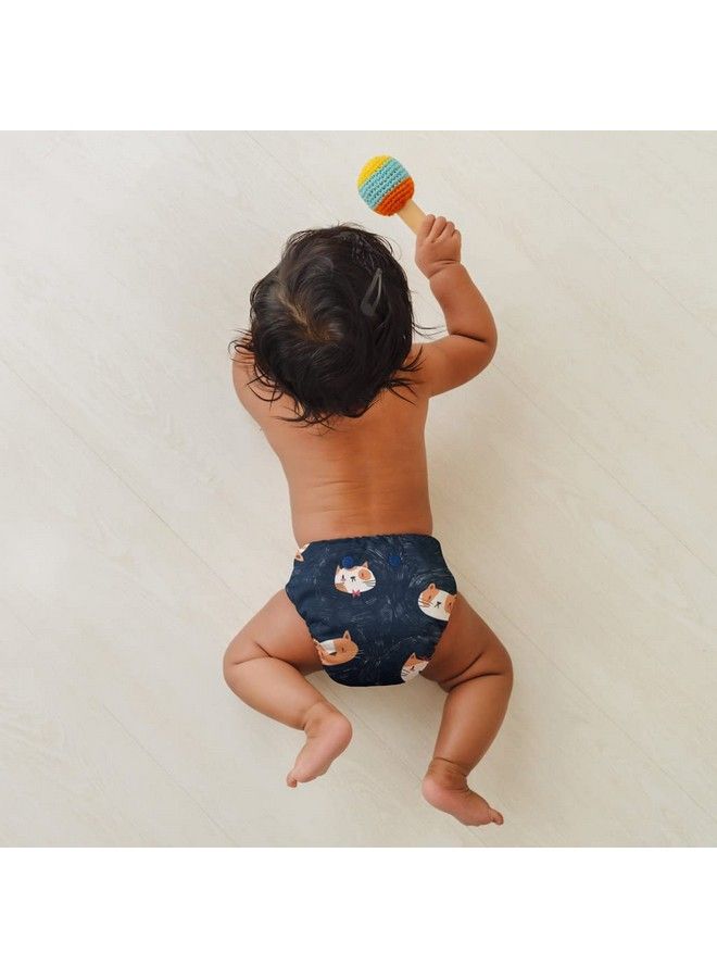 Superbottoms Cloth Diapers For Babies Cloth Diaper Combo Pack Of 2 Freesize Unonew Version; Reusable Cloth Diapers For Babies 0 To 3 Years ; With 2 Organic Cotton Inserts;Pads - Image 3