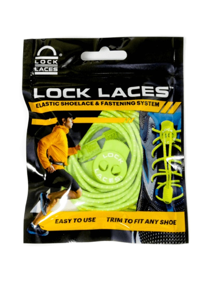 LOCK LACES - No Tie Elastic Shoelace Lock Shoe Laces - Image 1