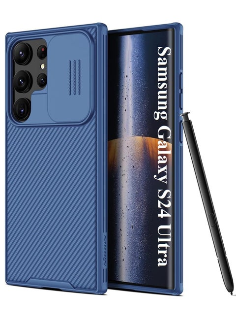 Samsung Galaxy S24 Ultra Case Cover Nillkin Camshield Pro Case With Slide Camera Lens Protection PC Back & TPU Frame Bumper Protection for Samsung Galaxy S24 Ultra