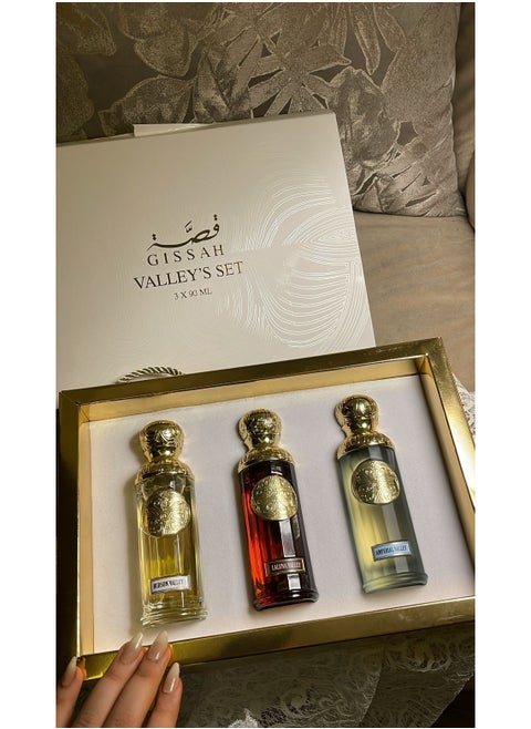 مجموعة عطور قصة ثلاث قطع 90 مل