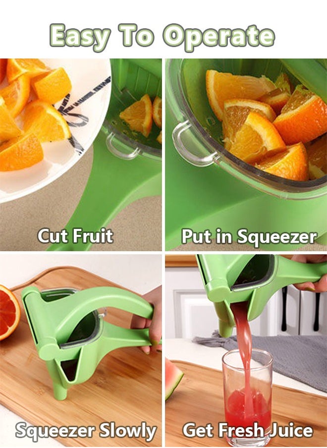 Time Saving Manual Squeezer, Manual Juicer with Big Capacity, Lever Design Lemon Squeezer
