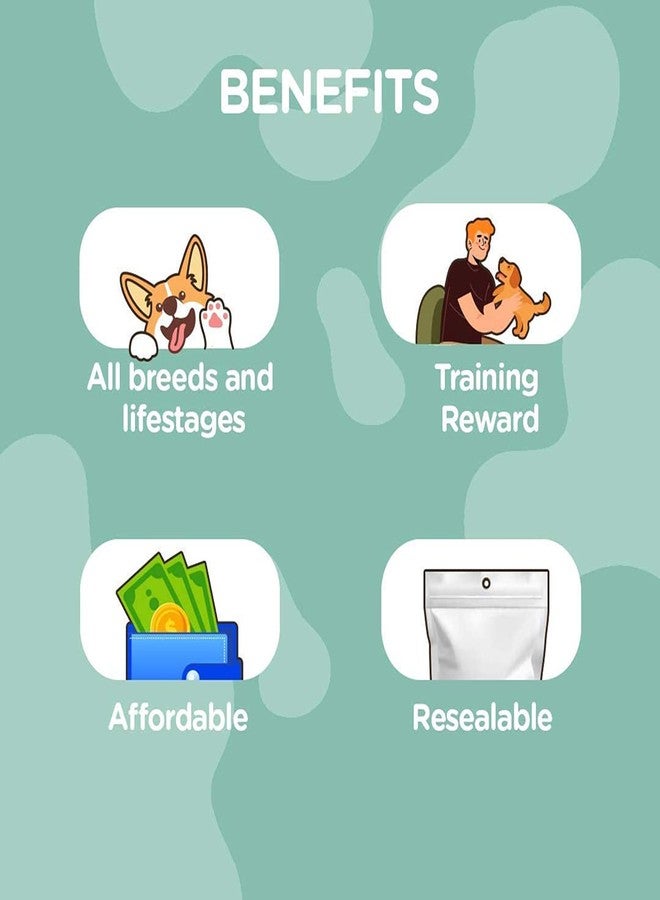 Basil Gluten Free Treats & Chews (Guilt-Free) Turtle with Peanut Butter, Layered with Chicken for Dogs, Puppies, Diet Treats for Pets (94 Gms in 1 Packet),Diced - Image 4