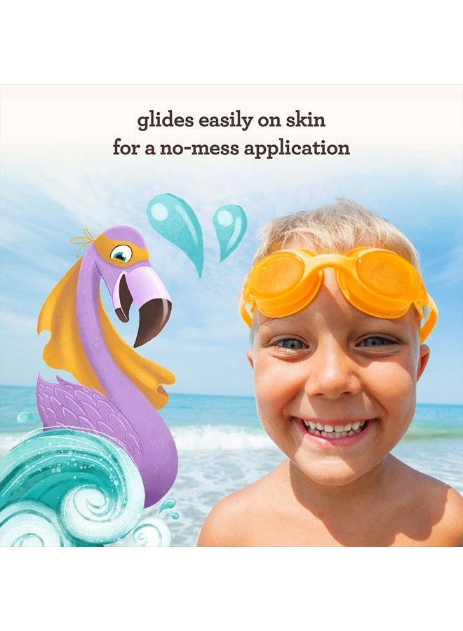 Aveeno Kids Continuous Protection Zinc Oxide Mineral Sunscreen Stick for Sensitive Skin, Face & Body Sunscreen Stick for Kids with Broad Spectrum SPF 50, Sweat- & Water-Resistant, 1.5 oz - Image 4