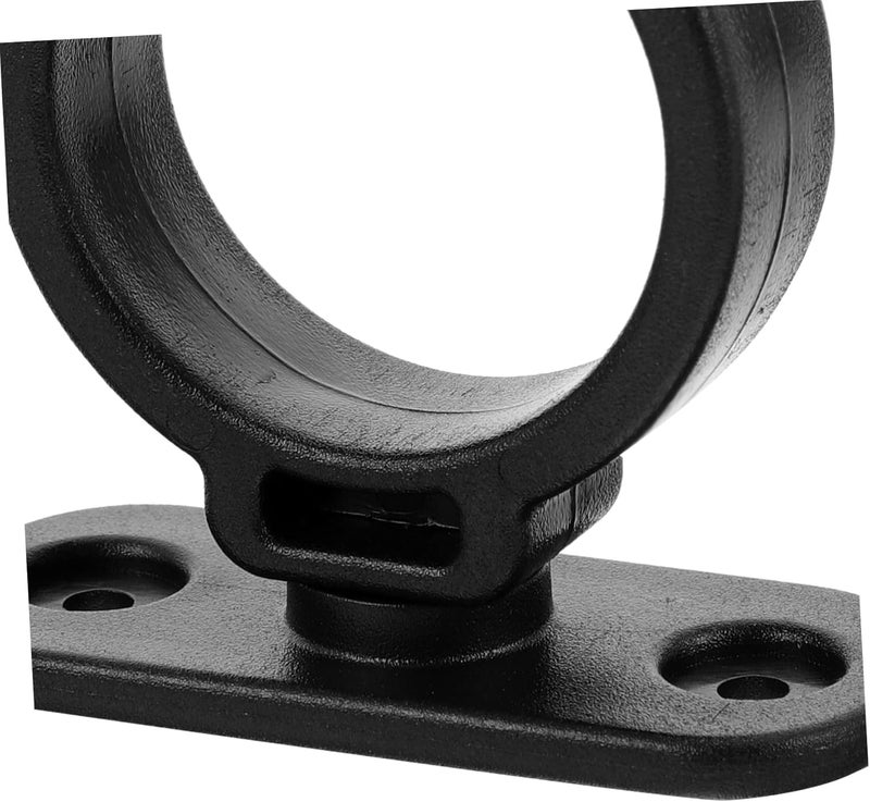 6Pcs Small Microphone Stand Holders Multi Function Table Mount Clamps Durable Plastic Desk Clamps Non Slip Design for Firm Microphone Installation Flat Surfaces - Image 2