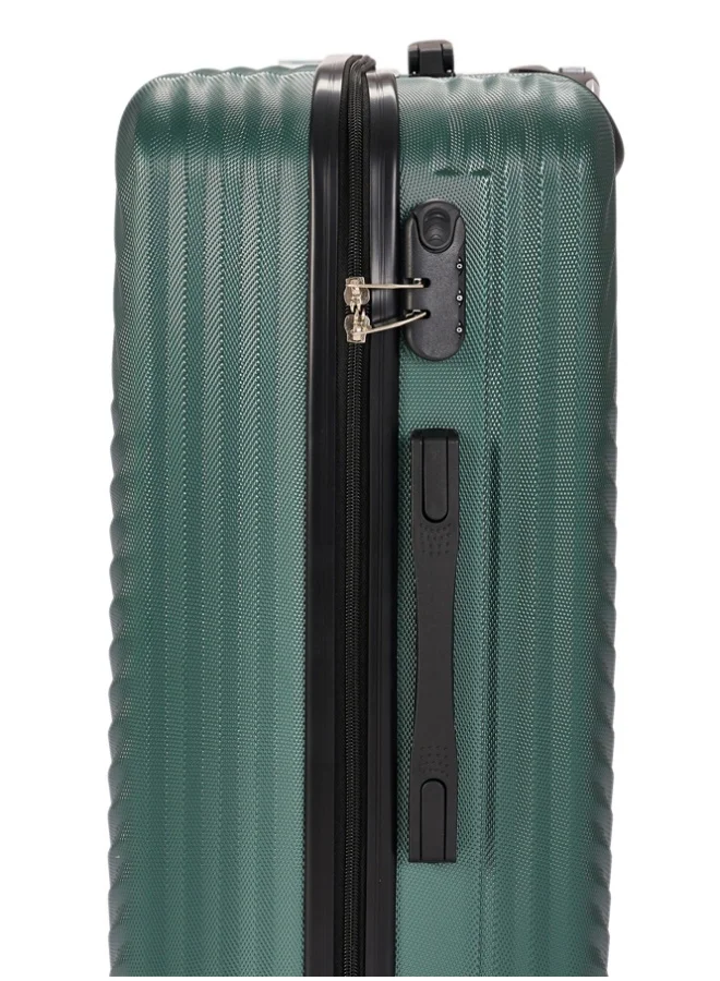 LIMRA Travel Bags it consists of 3 luggage bags with a modern design and a solid green color