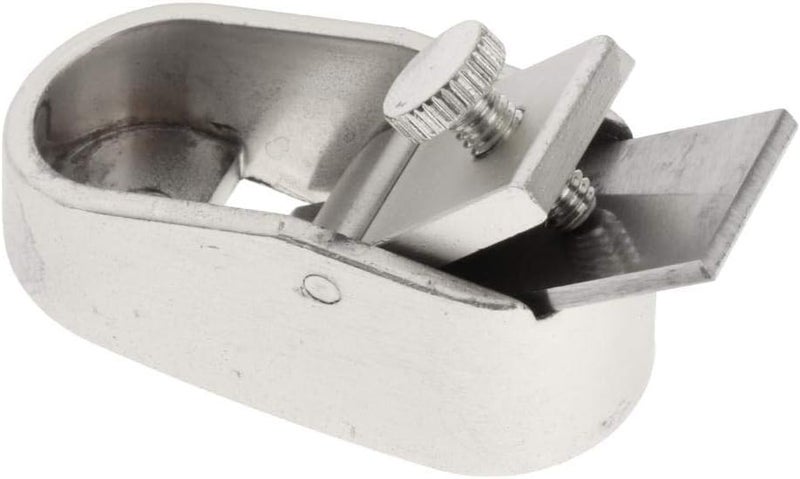 كلاراكو أداة يدوية لتسوية الخشب، مسحاج يدوي، مسحاج صغير لتشذيب الخشب، مسحاج لتنعيم الأسطح والحواف، فضي كبير - Image 1