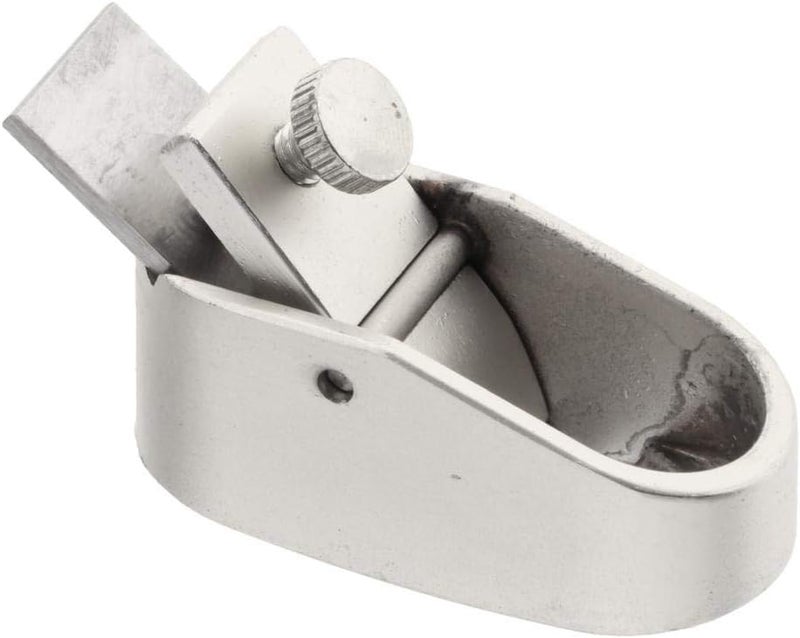 كلاراكو أداة يدوية لتسوية الخشب، مسحاج يدوي، مسحاج صغير لتشذيب الخشب، مسحاج لتنعيم الأسطح والحواف، فضي كبير - Image 4