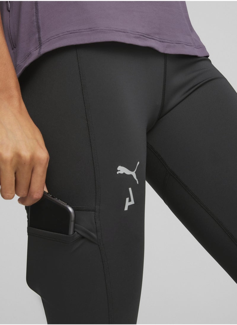 PUMA - SEASONS Full-Length Trail Womens Running Tights - Image 1
