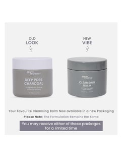 Earth Rhythm Earth Rhythm Deep Pore Charcoal Cleansing Balm  Cleanse Makeup  Removes Excess Oil and Dirt Detoxifies and Clear Pores   For All Skin Type   Men and  Women   40 GM  - Image 2