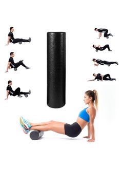 RATSAW High Density Yoga Foam Roller for Back Legs Exercise, Massage Muscle Recovery and for Pain Relief Great for Fitness Enthusiasts of all Levels 60Cm Perfect for Developing Core and Stamina  - Image 1