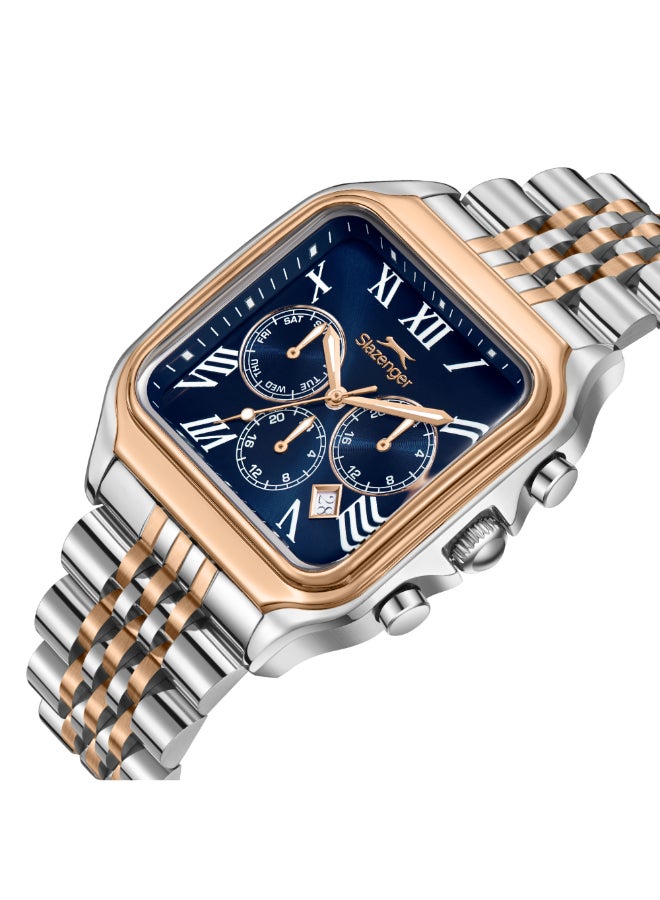 Slazenger Men's Metal Multifunction Watch SL.9.2547.2.03 - 40x50 mm - Image 2
