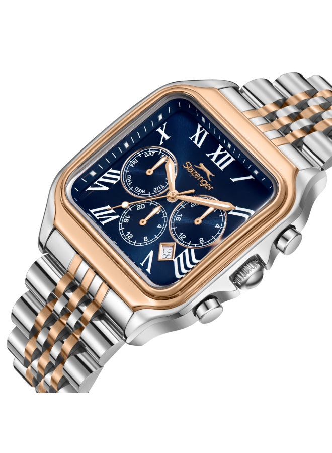Slazenger Men's Metal Multifunction Watch SL.9.2547.2.03 - 40x50 mm - Image 5