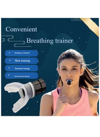 Portable lung capacity trainer, fitness running swimming abdominal breathing exercise device to help lung movement expand and restore lung capacity improving trainer - black - pzsku/Z1ED7B5343C29E393B2A0Z/45/_/1719910383/a9c5489c-51dd-4636-8009-ca278fc44f0a