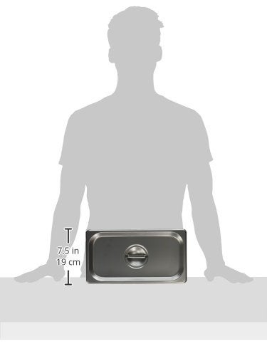 Winco 1/3 Size Solid Cover - Image 3