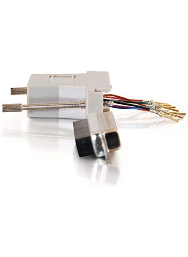 C2G C2G 02934 RJ45 to DB25 Male Modular Adapter, Gray  - Image 3