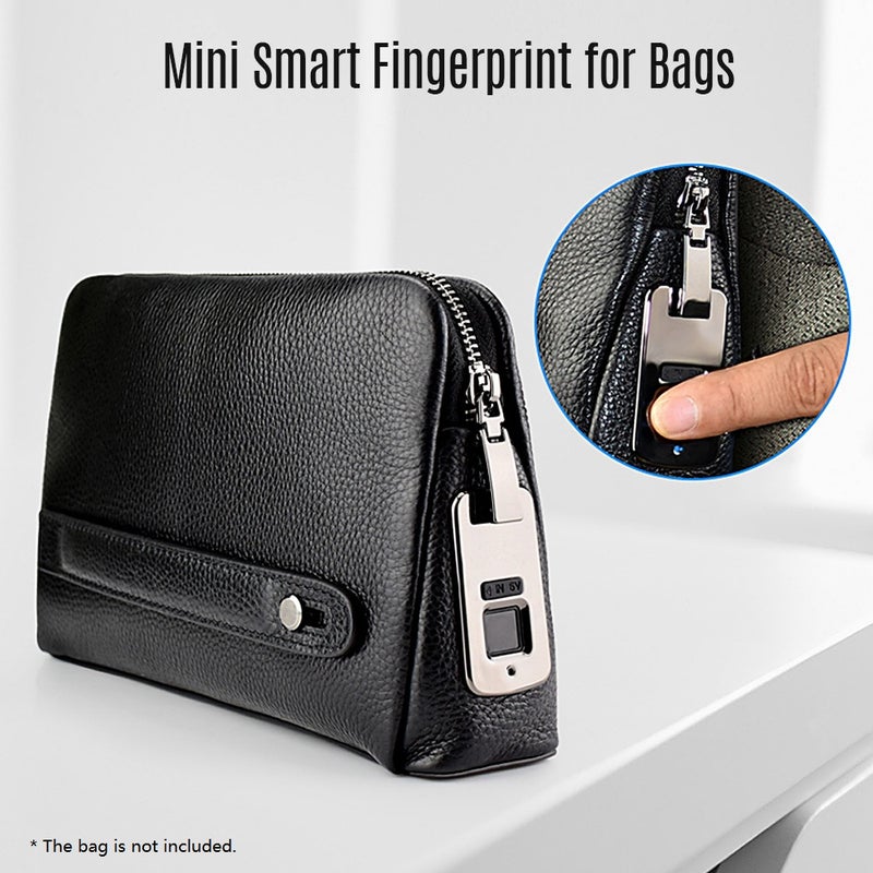 Portable Mini Smart Fingerprint Lock Smart Padlock for Suitcase Backpack Handbags - Image 3