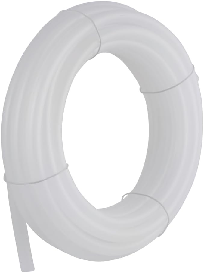 Eastman Polyethylene Plumbing Tubing, 1/2 in. OD x 25 ft. Roll, White, 98634 - Image 1