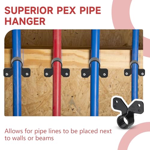EFIELD 50-Pack EFIELD 1/2-inch Suspension Pipe Clamps For Pex, Copper, CPVC Pipe,(PPSU1807059) - Image 5