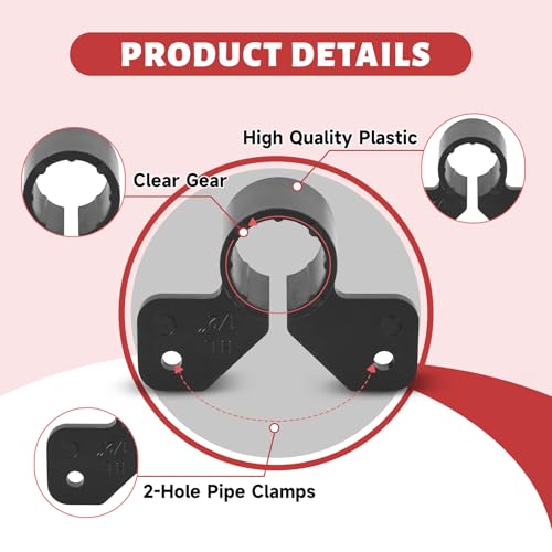 EFIELD 50-Pack EFIELD 1/2-inch Suspension Pipe Clamps For Pex, Copper, CPVC Pipe,(PPSU1807059) - Image 3