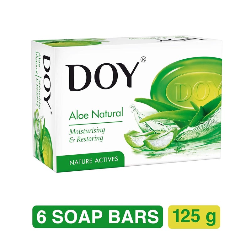 Doy Doy Aloe Natural Soap 125 g Pack of 6 - Image 2