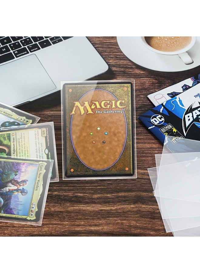 tutata Oversize Card Sleeves 3.6 inch x 5.1 inch (91 mm x 130 mm), Fit for MTG Plane Chase Cards, Dr. Who Commander Deck, Large Card Sleeves - Image 3